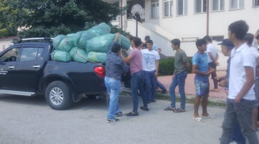 Selzedelere yardım eli