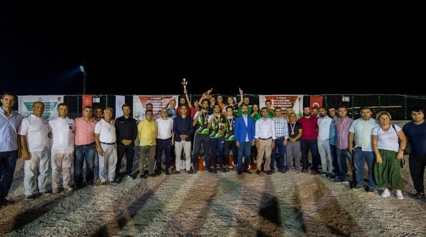 T&uuml;rkiye Petank 1.Lig şampiyonu Mersin oldu