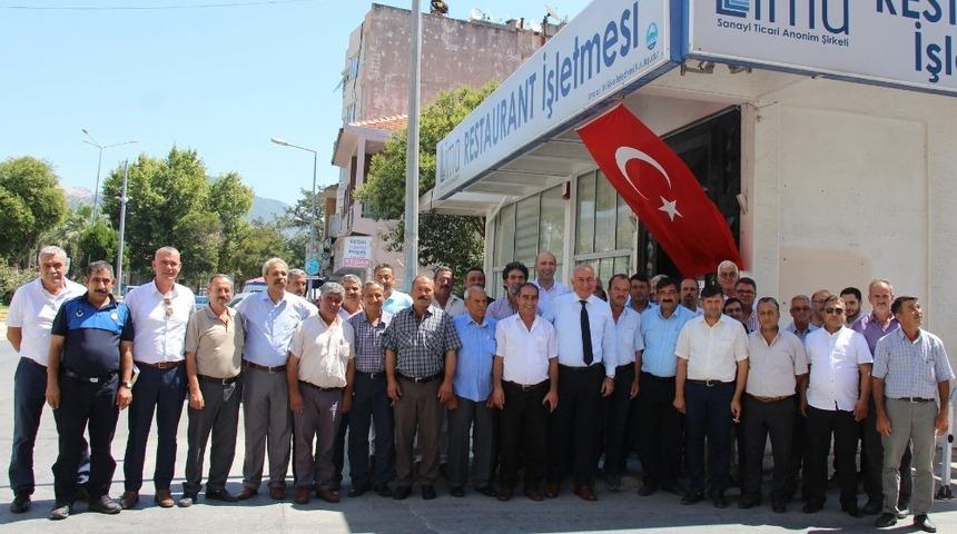 Başkan Tuncel, mahalle muhtarlarıyla bir araya geldi