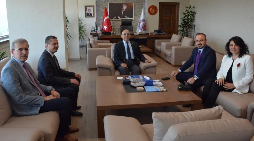 AK Parti&rsquo;den Rekt&ouml;r Prof. Dr. Sedat Murat&rsquo;a ziyaret