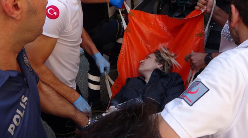 Arkadaşlık isteğine ret cevabı veren kadını bıçaklayıp, intihara kalkıştı