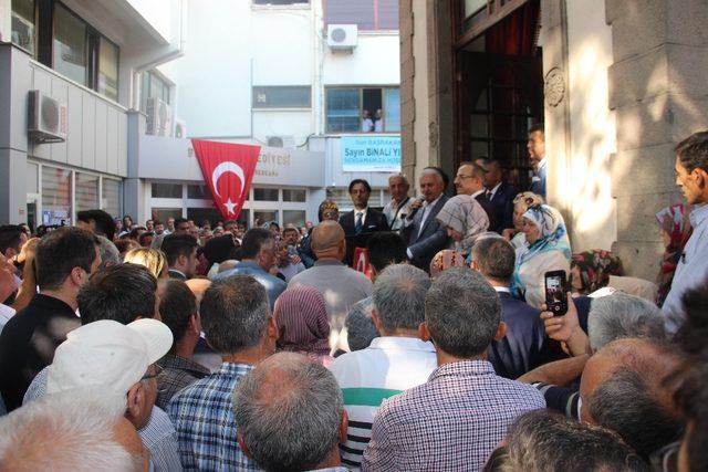 Binali Yıldırım Bergama’da