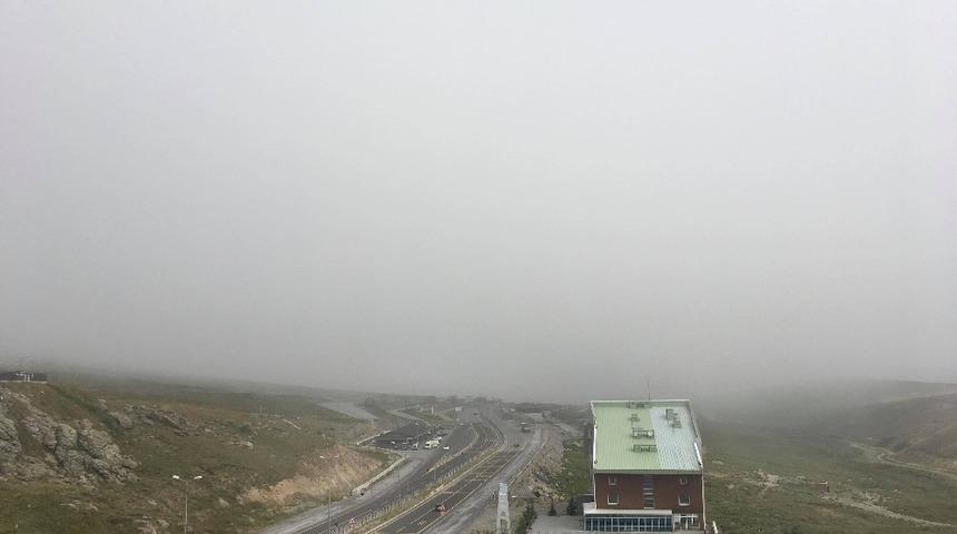 Erciyes&rsquo;te yoğun sis etkili oldu