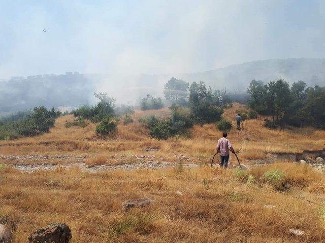 Hozat’taki orman yangını söndürüldü