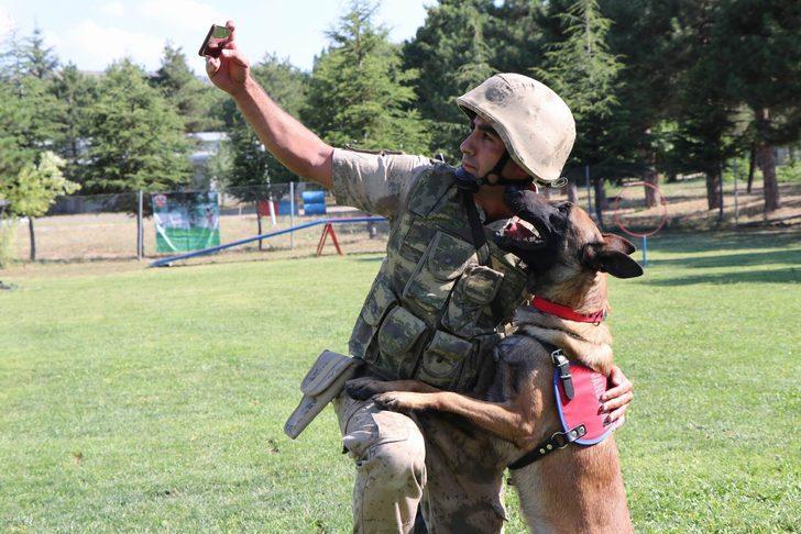 JAKEM'deki özel eğitimli köpekler selfie çektiriyor, kalp masajı yapıyor G1