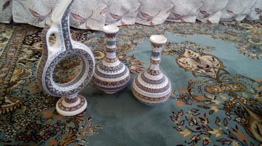 K&ouml;yl&uuml; kadınların ge&ccedil;im kaynağı &rsquo;&rsquo;&Ccedil;ini sanatı&rsquo;&rsquo; oldu