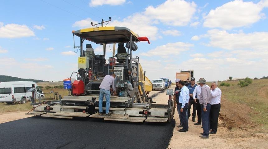 Kaymakam Abbasoğlu: K&ouml;y yollarımız y&uuml;ksek kalite de ulaşım imkanına kavuşuyor