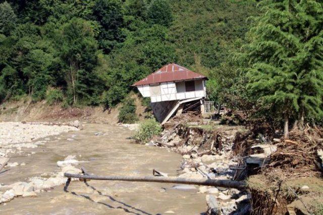 Düzce'de selin bilançosu: 100 bina yıkıldı, 1687 çiftçi zarar gördü