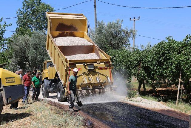 Kaş Belediyesi’nden 1 milyon 250’bin TL’lik sathi asfalt yatırımı