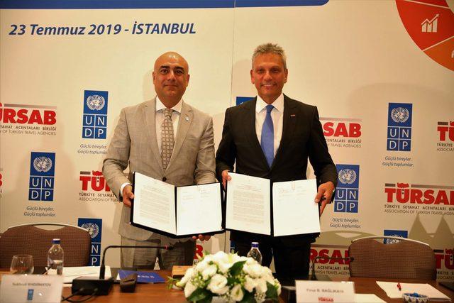 TÜRSAB ile UNDB arasında işbirliği zaptı imzalandı