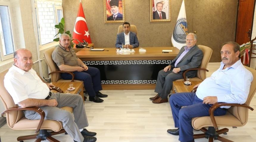 İl Genel Meclis Başkanı Yıldız ve meclis &uuml;yelerinden Başkan G&uuml;ltekin&rsquo;e ziyaret