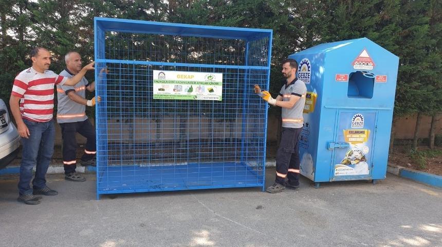 Gebze&rsquo;de geri d&ouml;n&uuml;ş&uuml;m kafesleri yenilendi