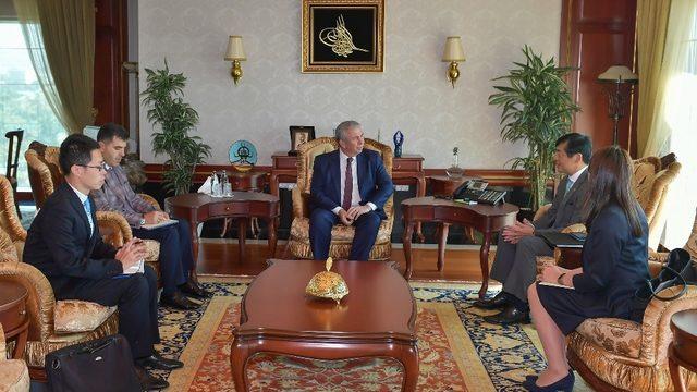 Japonya Büyükelçisi’nden, Başkan Yavaş’a ziyaret