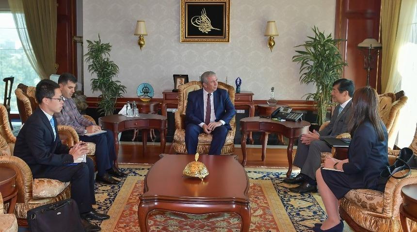 Japonya Büyükelçisi’nden, Başkan Yavaş’a ziyaret