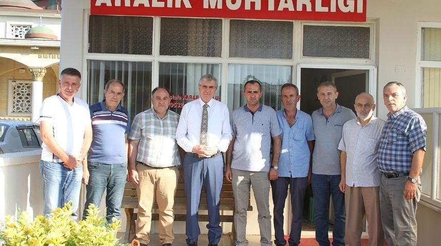 Başkan Yüce, Aralık Mahallesi’nde incelemelerde bulundu