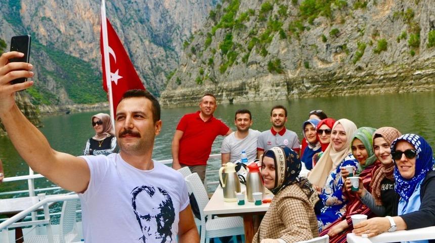 40 ilden eğitimci, aileleriyle birlikte Samsun&rsquo;da ağırlandı