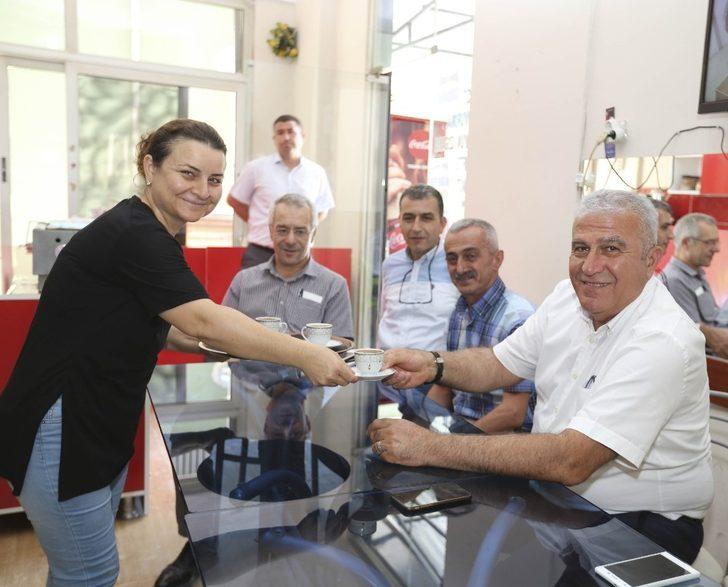 Başkan Atay ESKO esnafı ile buluştu G1