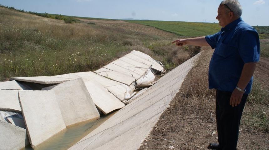 Yeni yapılan kanal hizmete girmeden &ccedil;&ouml;kt&uuml;