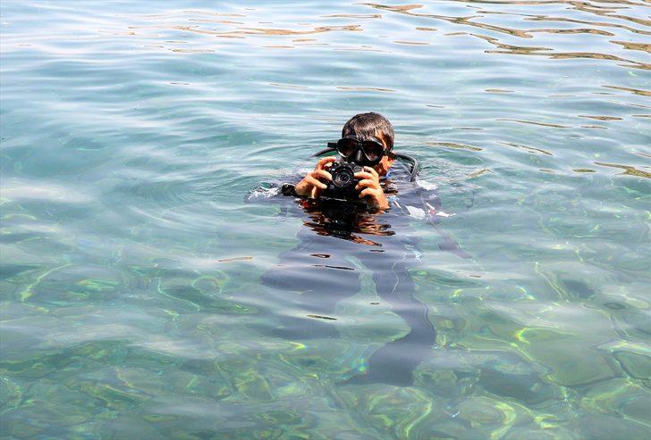 Dalgıçlar, Van Gölü'ndeki batık gemi için daldı G5