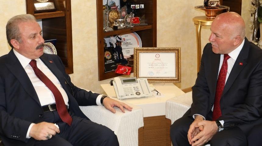 TBMM Başkanı Prof. Dr. Şentop&rsquo;tan B&uuml;y&uuml;kşehir&rsquo;e ziyaret