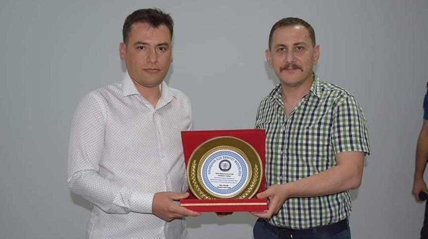 Viranşehir Jandarma Komutanı Ramazan Onur Can il&ccedil;eye veda etti