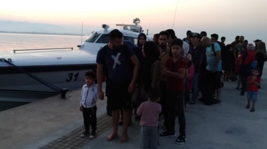 Didim’de 53 Afgan göçmen yakalandı