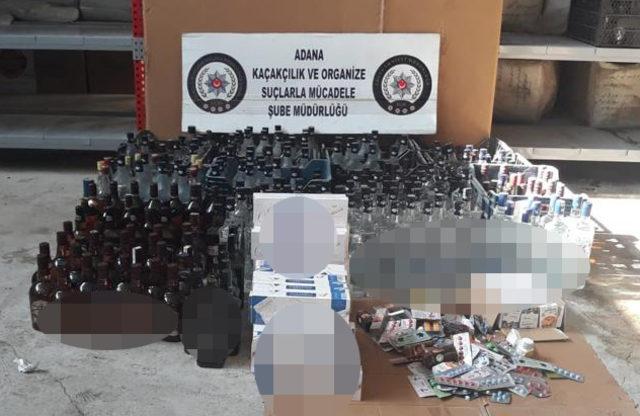 Adana'da 500 polisle sahte içki operasyonu