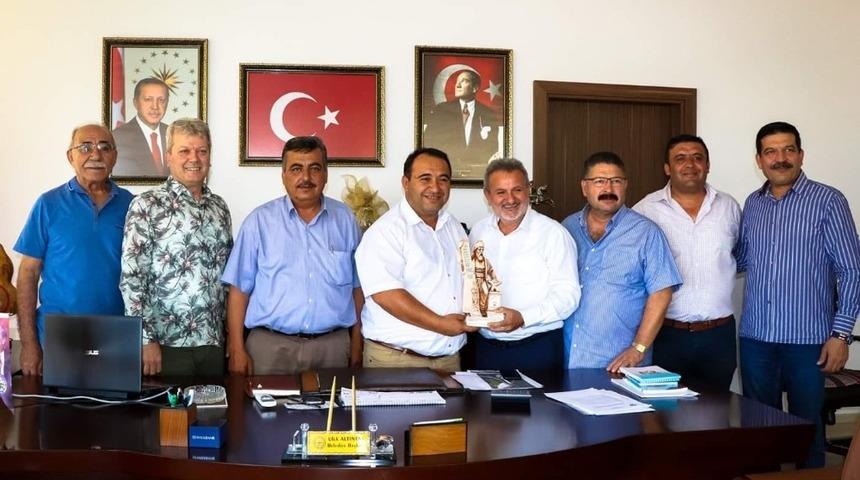 AYESOB Başkanı &Ccedil;etindoğan&rsquo;dan, Başkan Altıntaş&rsquo;a ziyaret