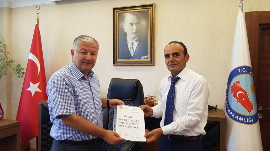 İl&ccedil;e Ekonomisine 6 Milyon TL Katkı Sağlayacak Projeye Kaymakam Duru&rsquo;dan da Destek Geldi