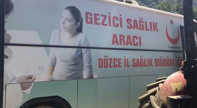 Afet bölgesinde sağlık hizmetleri devam ediyor