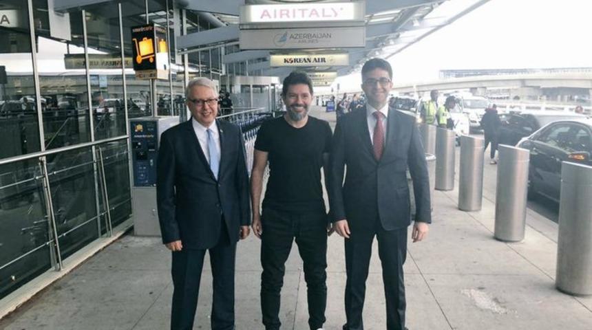 DHA DIŞ - Hakan Atilla&rsquo;yı ABD'den B&uuml;y&uuml;kel&ccedil;i Kılı&ccedil; ve Başkonsolos Aktaş&nbsp;yolcu etti