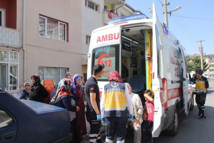 Misafirlerini ağırladıkları sırada evlerinin çatısı yandı G5