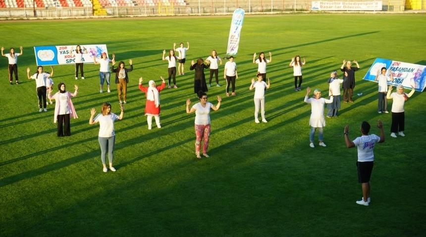 Nevşehir Belediyesi sağlıklı yaşama teşvik ediyor