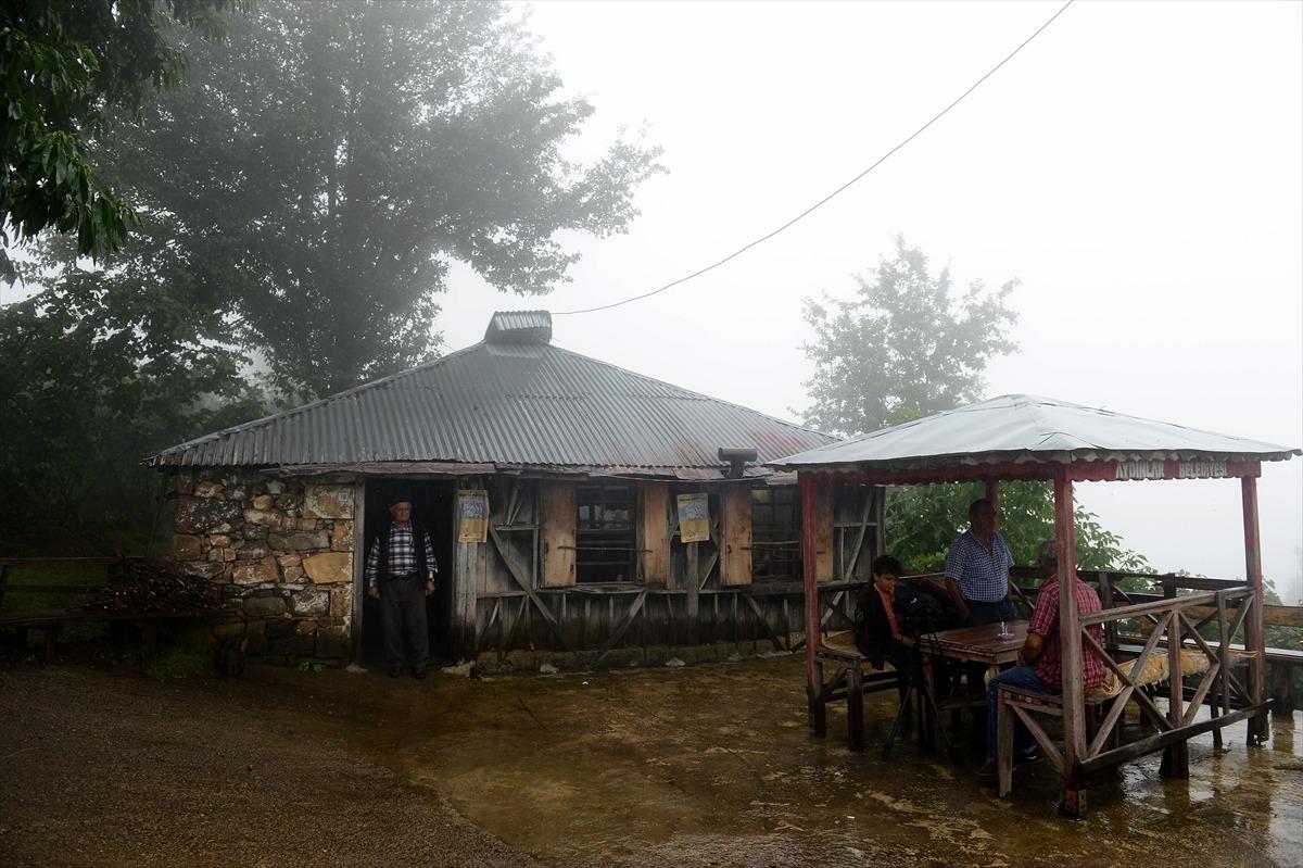 Eskidik&ccedil;e g&uuml;zelleşen yapı 'Hapan kahvesi'