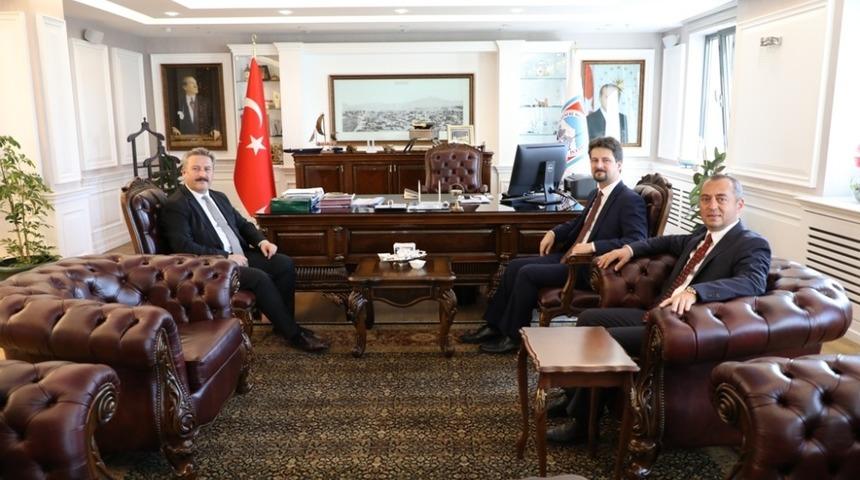 Melikgazi Belediye Başkanı Dr. Mustafa Palancıoğlu, Macaristan&rsquo;ın Ankara B&uuml;y&uuml;kel&ccedil;isini kabul etti