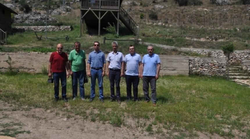 Kaymakam &Ccedil;i&ccedil;ek, basın mensuplarıyla buluştu