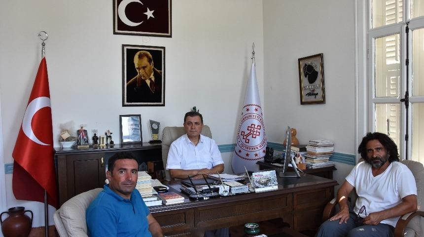 Başkan Aslan&rsquo;dan İl M&uuml;d&uuml;r&uuml; Kemal Dokuz&rsquo;a nezaket ziyareti