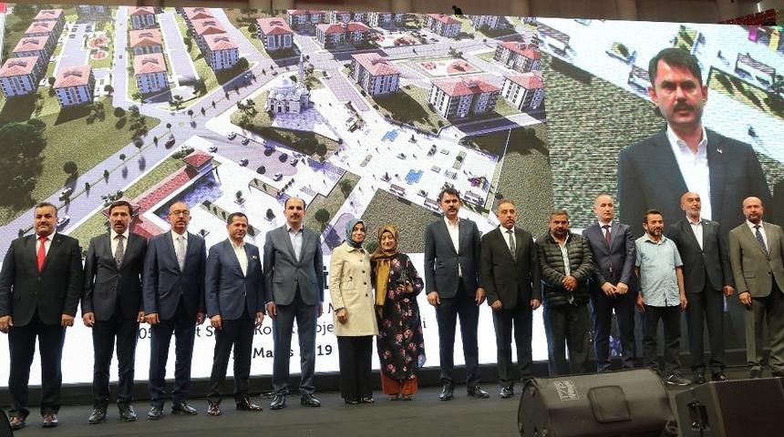 Ardıçlı Sosyal Konut Projesinde Organize Sanayi çalışanları için kuralar çekilecek