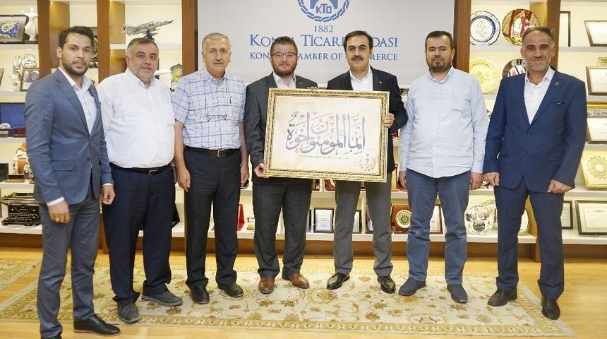 T&Uuml;MSİAD&rsquo;dan Başkan &Ouml;zt&uuml;rk&rsquo;e ziyaret