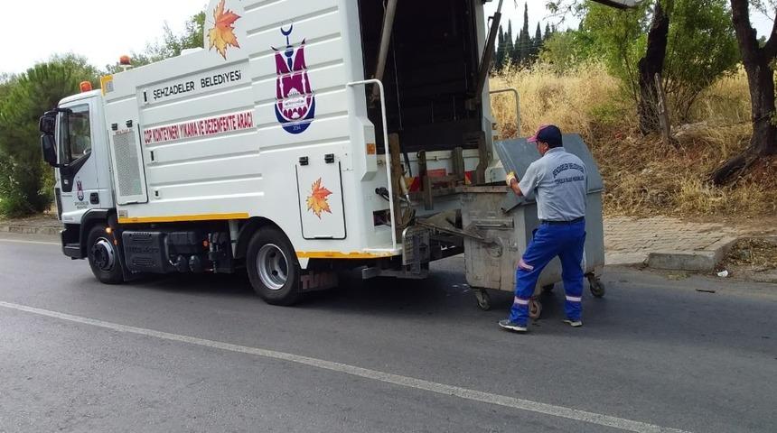 Şehzadeler&rsquo;de temizlik seferberliği