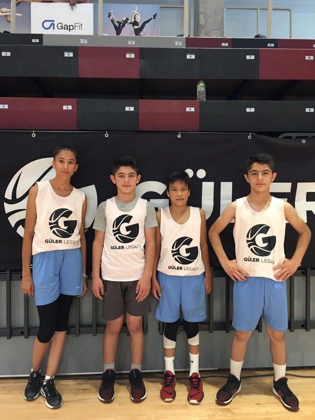 Erzincan’dan 4 sporcu GulerLegacy basketbol kampına katıldı 1