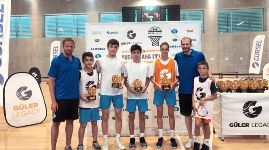 Erzincan&rsquo;dan 4 sporcu GulerLegacy basketbol kampına katıldı
