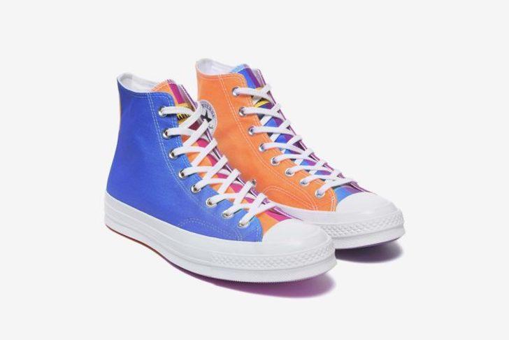 Güneşte renk değiştiren ayakkabılar! G4