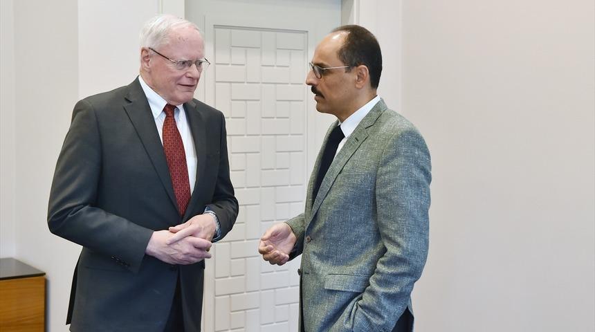 Kalın ve Jeffrey, Suriye konusunu görüştü