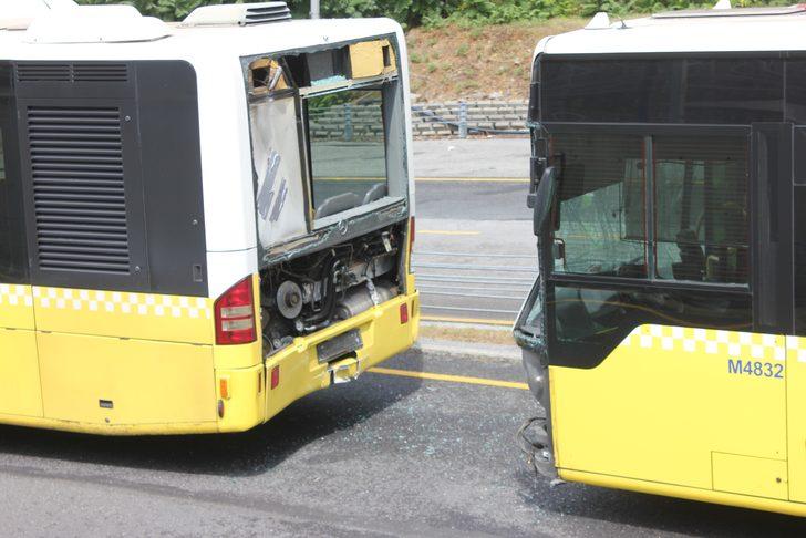 Son dakika! İstanbul'da iki metrobüs kaza yaptı: Yaralılar var G5