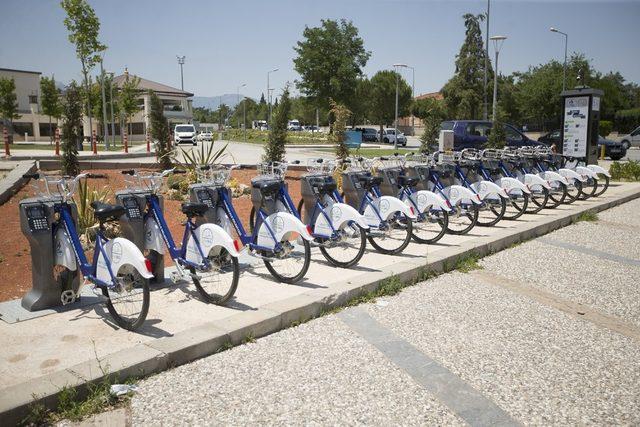 Pamukkale’de gençlerin ulaşımda birinci tercihi bisiklet oldu