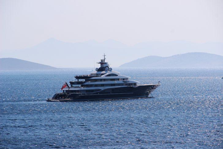 Futbol milyarderi Rus iş adamı Alexei Fedorychev, milyon dolarlık yatıyla Bodrum’da G1