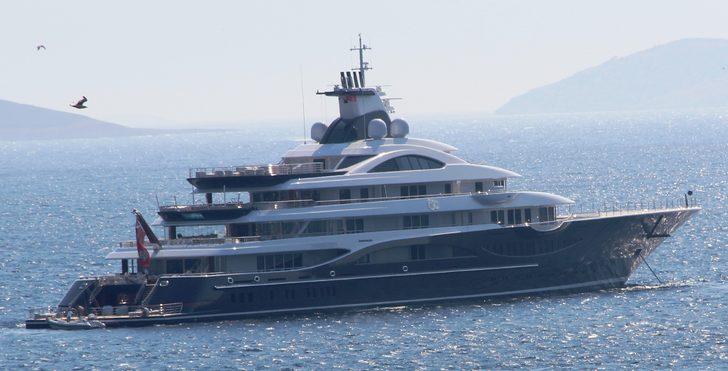 Futbol milyarderi Rus iş adamı Alexei Fedorychev, milyon dolarlık yatıyla Bodrum’da G2