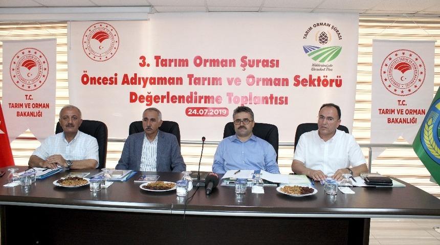 Tarım ve orman sekt&ouml;r&uuml; masaya yatırıldı