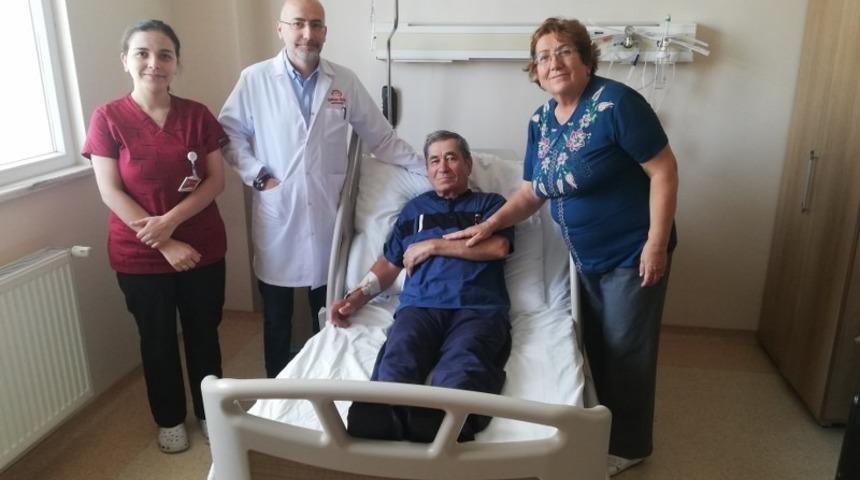 Fel&ccedil; kalır denilen hasta &Ccedil;orum&rsquo;da şifa buldu